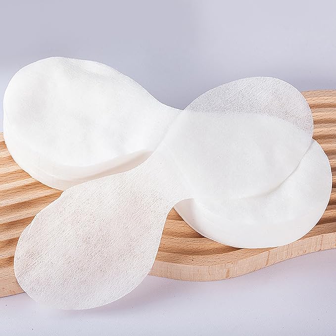 100 Sheets Disposable Eye Mask Paper,Non Woven Eye Care Cotton,Eye Pads for Facials,Patches Paper Eye Covers,DIY Clear Eye Mask Paper Beauty Sheets for Makeup Skincare Spa Wrap Moisture Retention-VivaGrace Women