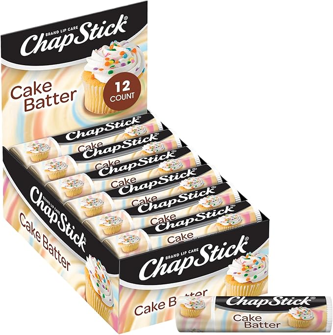 ChapStick Limited Edition Cake Batter, 12-Stick Refill Pack-VivaGrace Women