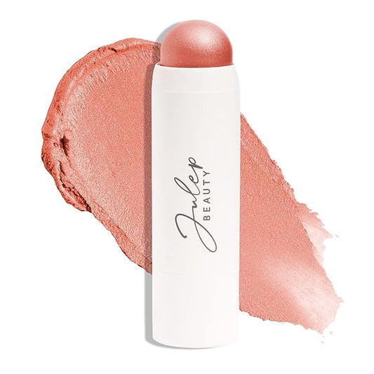 Julep Skip The Brush Cream to Powder Blush Stick - Rose Gold - Blendable and Buildable Color - 2-in-1 Blush and Lip Makeup Stick-VivaGrace Women