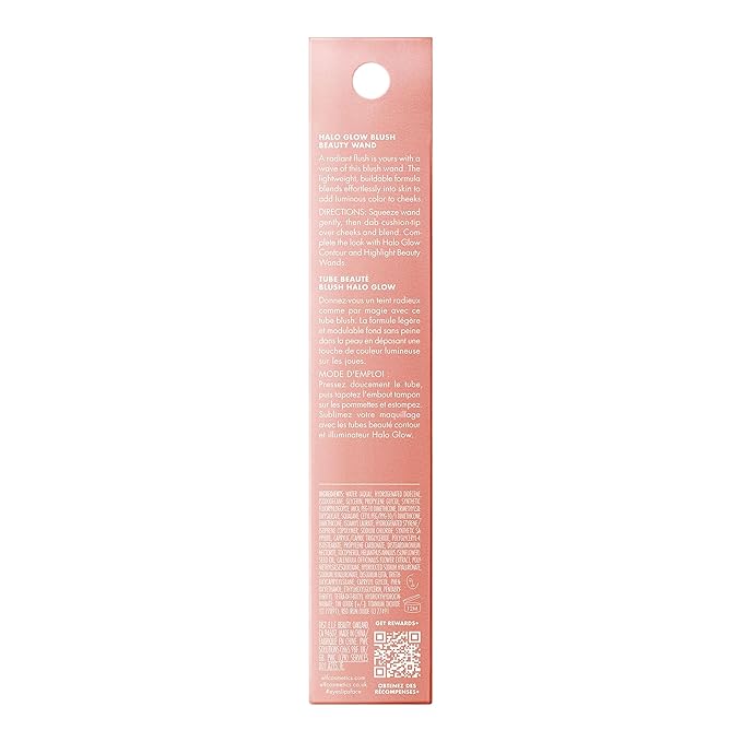 e.l.f. Halo Glow Blush Beauty Wand, Liquid Blush Wand For Radiant, Flushed Cheeks, Infused With Squalane, Vegan & Cruelty-free, Candlelit-VivaGrace Women