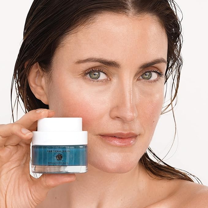 Furtuna Skin Olive Replenishing Balm - Intensive, Hydrating, Repair & Nourishment for Face, Neck, and Declotte - Organic and Vegan Ingredients, EWG Verified-VivaGrace Women