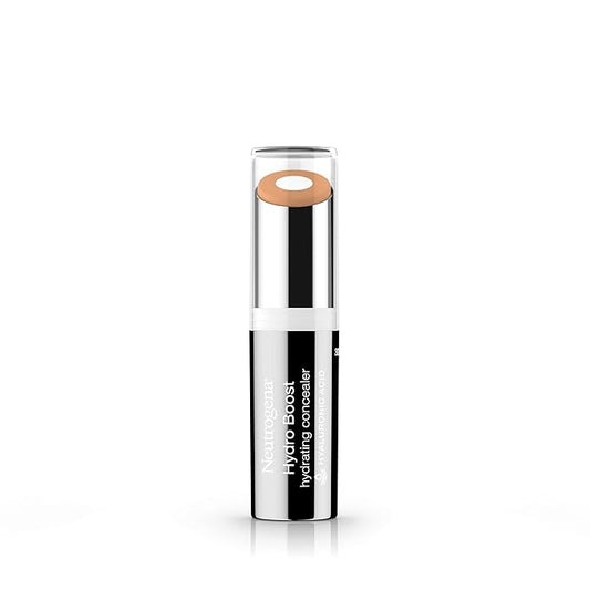 Neutrogena Hydro Boost Hydrating Concealer Stick for Dry Skin, Oil-Free, Lightweight, Non-Greasy and Non-Comedogenic Cover-Up Makeup with Hyaluronic Acid, 40 Medium, 0.12 Oz-VivaGrace Women