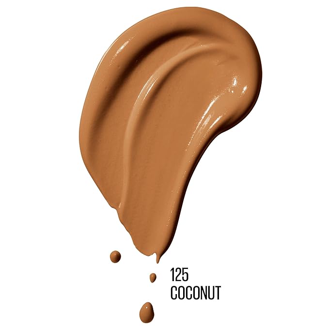 Maybelline Dream Radiant Liquid Medium Coverage Hydrating Makeup, Lightweight Liquid Foundation, Coconut, 1 Count (Pack of 2)-VivaGrace Women