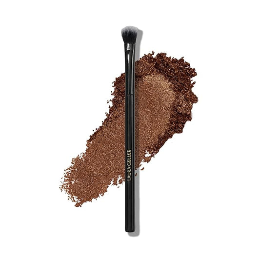 LAURA GELLER NEW YORK All-Over Eye Shadow Brush, Black Wooden Handle-VivaGrace Women