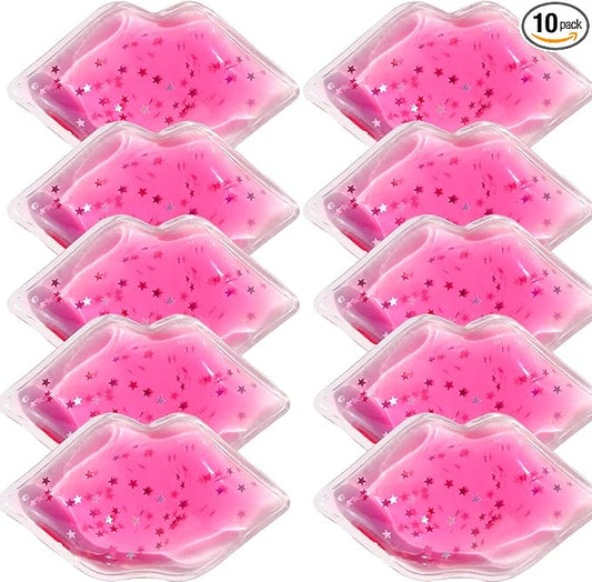 Eye Pad, Gel Eye Pad, Cooling Eye Pads, Gel Eye Mask,Gel Ice Pack, Cooling Ice Eye Masks, Hot Cold Eye Mask, Eye Ice Pack, Gel Eye Mask for Puffy Eyes, Migraine, Puffiness (10 pcs)-VivaGrace Women