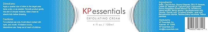 KP Essentials - Keratosis Pilaris Body Scrub and Exfoliator Cream Set - 10oz Exfoliating Set-VivaGrace Women