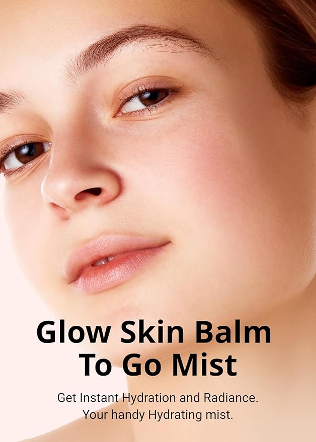 MISSHA Glow Skin Balm To Go Mist, 4-in-1 Hydrating, Refreshing, Makeup-Enhancing, Portable Dewy Glow Spray-VivaGrace Women