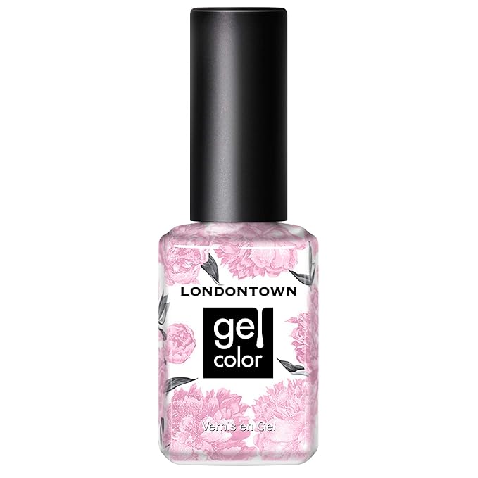 LONDONTOWN UV/LED Gel Nail Polish - Long Lasting, Chip Resistant High Shine Color - Glossy Baby Pink, Love Bug, 12ml/.40fl oz