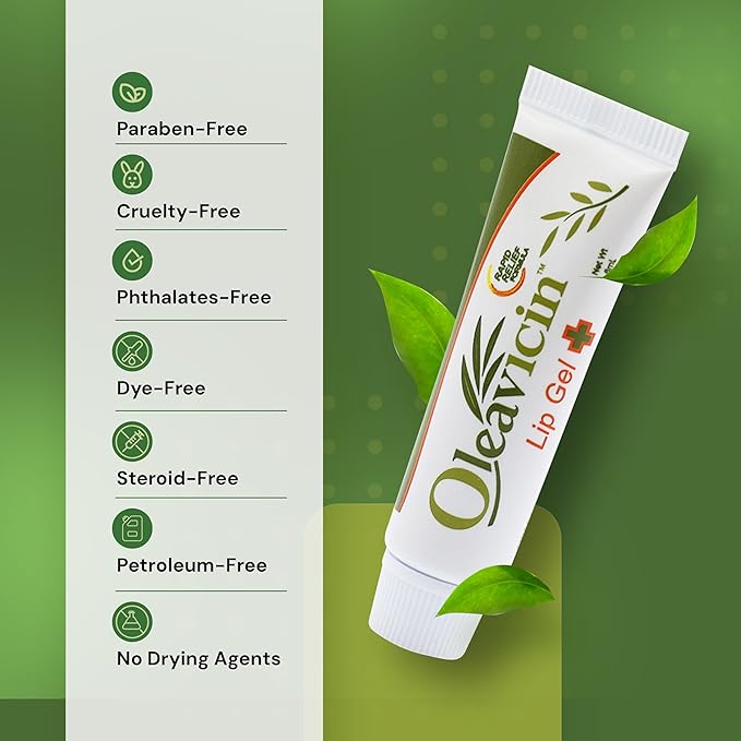 All Natural & Organic Fever Blister & Cold Sore Treatment & Relief Ointment Gel 1.3oz(3.8)-VivaGrace Women