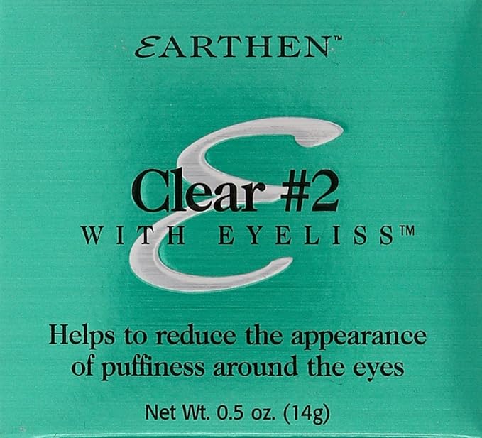 Earthen Clear Eye No.2 with Eyeliss Puffy Eye Treatment, 0.5 Ounce-VivaGrace Women