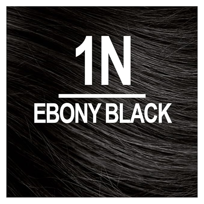 Naturtint 1N Ebony Black Permanent Hair Color (Pack of 6), Ammonia Free, Vegan, Cruelty Free, up to 100% Gray Coverage, Long Lasting Results (Packaging may vary)-VivaGrace Women