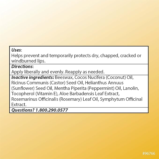 Quality Choice Beeswax Lip Balm All Natural 2 Tubes 0.15oz Each (1)-VivaGrace Women