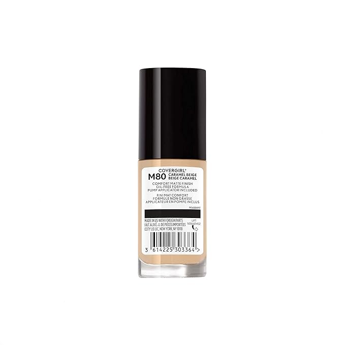 COVERGIRL TruBlend Matte Made Liquid Foundation, Caramel Beige (Pack of 3)-VivaGrace Women