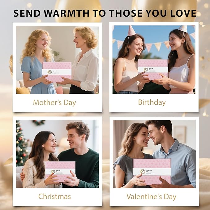 Mother's Day Gift, Spa Gifts 28pcs Rose Facial Skin Care Set for Women, Face Cream, Bath Oil, Serum, Shower Accessories - Bath and Body & Facial Kit - Birthday, Christmas, Valentine's, Bridal Shower-VivaGrace Women