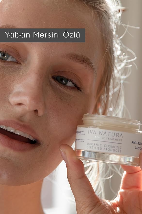 Organic Anti Blemish Skin Care Cream with Blueberry Extracts 1.68 fl oz-VivaGrace Women