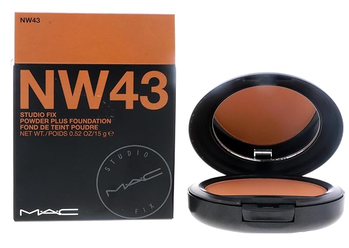 Mac Studio Fix Powder Plus Foundation Nw43 15gm/0.52 Oz-VivaGrace Women