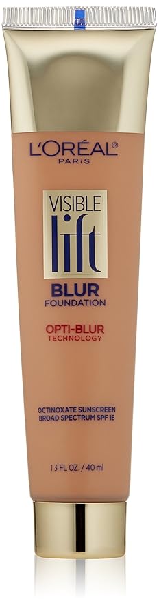 L'oreal Paris Visible Lift Blur Foundation, 205 Natural Buff, 1.3 Fluid Ounce-VivaGrace Women