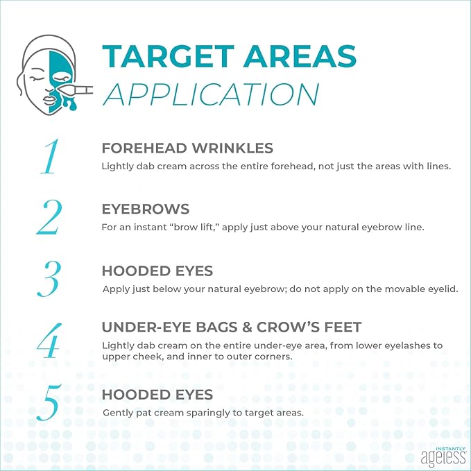 Instantly Ageless Facelift - Instant Eye Bag Remover Puffiness - 10 Vials - Instant Under Eye Bags Remover - Wrinkle Tightener - Instant Wrinkle Remover for Face Instant Lift-VivaGrace Women