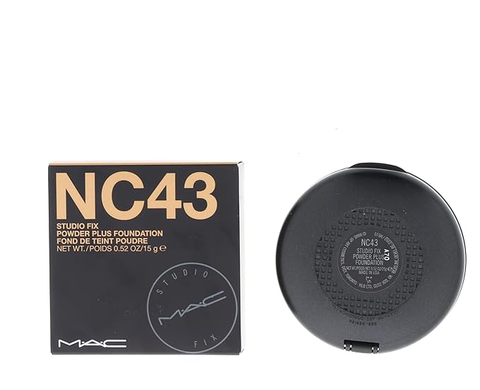 MAC Studio Fix Powder Plus Foundation - NC43 15g/0.52oz-VivaGrace Women