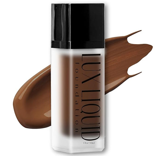 Organic Aloe-Based LUX Liquid Foundation, Natural Vegan Gluten-Free Made in USA, Kona-VivaGrace Women