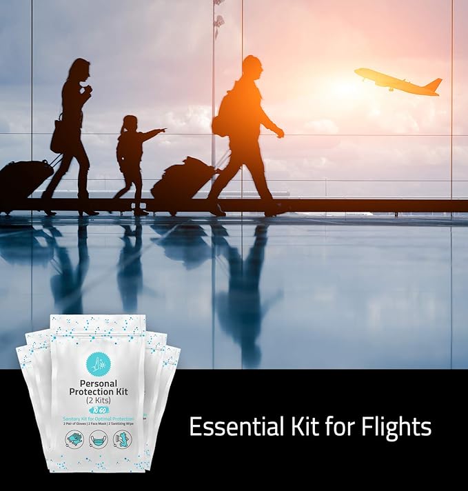 All-in-One Personal Protection Kits for TWO PEOPLE - 10 PACK-VivaGrace Women