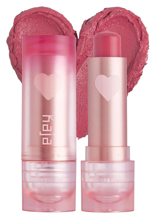 Kaja Love Blur Lip Balm - 04 Romantic Vibe | Soft & Comfort Semi-Matte Blurring Daily Color Lip Balm | Shea Butter, Avocado Oil, Citrus Unshiu Peel Extract, Vitamin E Infused |4g / 0.14oz.-VivaGrace Women