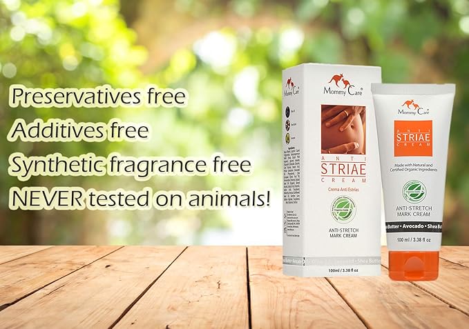 Stretch Mark Remover for Pregnancy, Anti Striae - Anti Stretch Marks, All Natural Organic Maternity Stretch Mark Prevention Lotion with Shea Butter Avocado and Olive Oil-VivaGrace Women