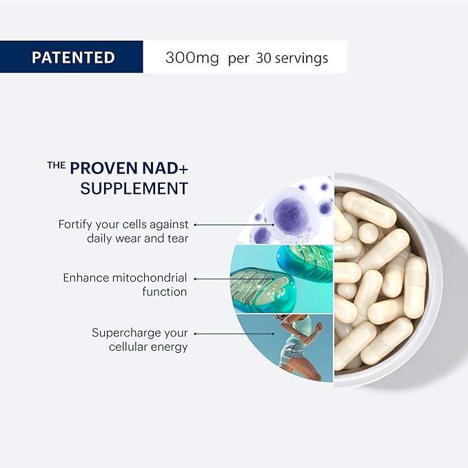 ELYSIUM Basis NAD Plus Supplement 30 Servings - with Nicotinamide Riboside 250mg and Pterostilbene 50mg - Healthy Aging Supplement & Cellular Energy-VivaGrace Women