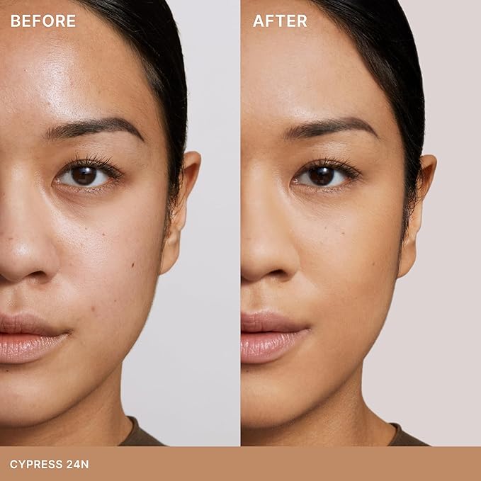 ILIA - Skin Rewind Complexion Stick - Foundation + Concealer + Skincare | Non-Toxic, Vegan, Cruelty-Free, Clean Makeup (24N - Cypress, 0.35 oz | 10 g)-VivaGrace Women