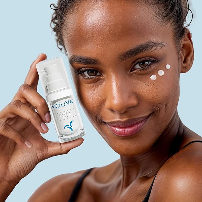 Hyaluronic Acid Anti-Aging Eye Cream - 15ml | Under Eye Cream | Marine Extracts | Bearberry and Licorice Root for Dark Circles | Eye Cream | Wrinkles and Reduce Puffiness | Fragrance-Free-VivaGrace Women