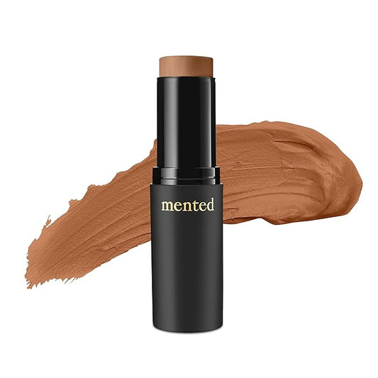 Mented Cosmetics Foundation Stick, Contour Stick, Or Concealer Stick for Medium Skin, Foundation for Black Women Makeup Stick, Dark Contour Stick, Stick Foundation Makeup Vegan and Cruelty Free, T40-VivaGrace Women