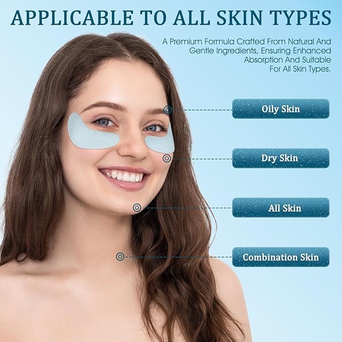 Under Eye Mask - Patches, 4 Fl Oz (Pack of 1)-VivaGrace Women