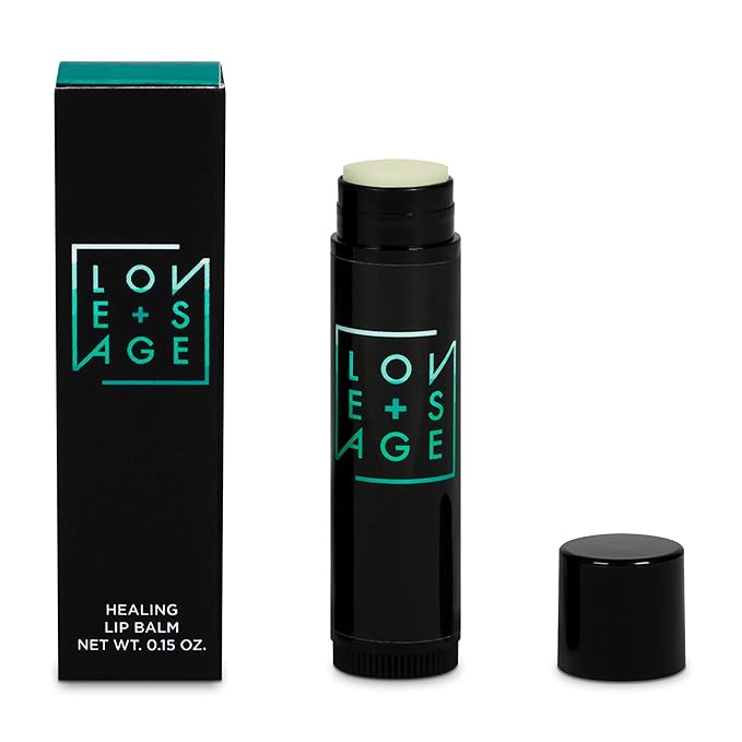 Love + Sage Mint Condition Lip Balm (Eucalyptus/Mint)-VivaGrace Women