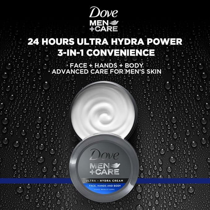 Dove Men+Care Ultra Hydra Cream Lotion, 2.53 Fl Oz (Pack of 12)-VivaGrace Women