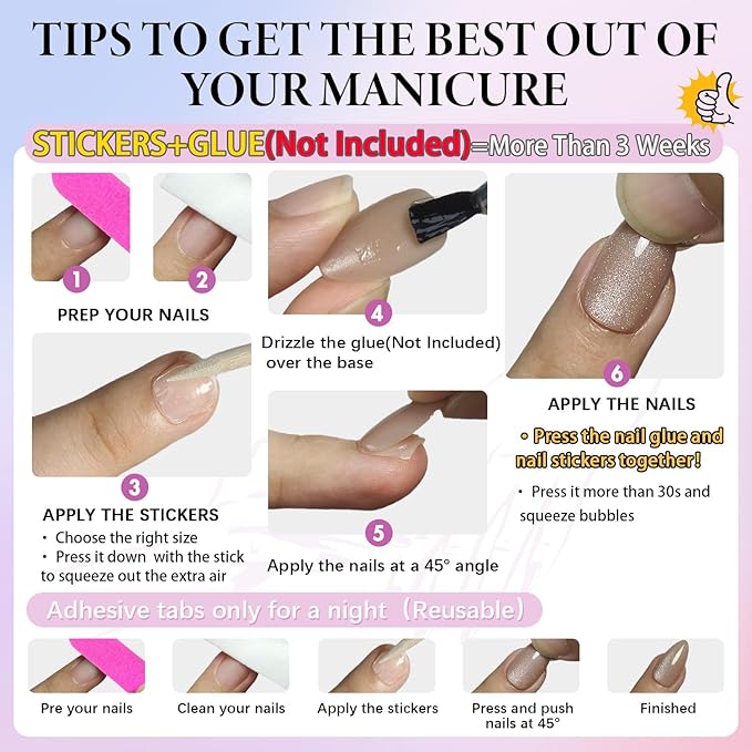 KQueenest 30 Pcs Cat Eye Hot Pink Press on Nail Short Medium Almond, Glitter Fake Nails Glue on Bling, Sparkle Thick Acrylic Nails Press on, Cute Reusable False Nails for Women Nail Art