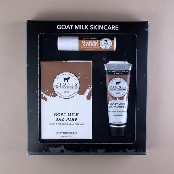 Dionis Creamy Coconut Goat Milk 3 Pc Gift Set-VivaGrace Women