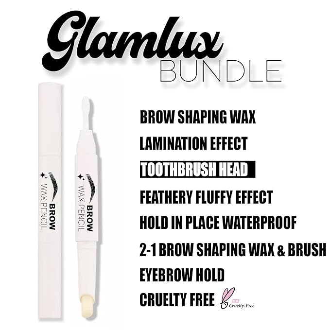 Beauty Bundle All In One Makeup Kit For Women, Teens, Girls, Full Size Makeup Essentials Makeup Remover, Make It Last Setting Spray, Brow Wax Lamination Pencil, Plumping Lipglosses-VivaGrace Women