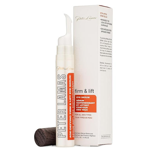 Peter Lamas Firm and Lift Age Defying Eye Serum for Puffiness and Bags | Helps Reduce Dark Circles, Cools and Smooths Under Eye Bags and Fine Lines, Boosts Collagen | Vegan, Paraben and Sulfate-Free-VivaGrace Women