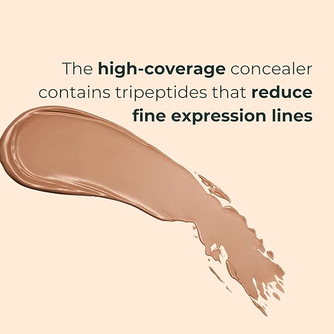 M. Asam MAGIC FINISH HIGHCLASS LIQUID CONCEALER Beige (0.13 fl oz) - 4-in-1 Concealer With Mimic-Lift complex & High Coverage For Dark Circles & Blemishes, Vegan Make Up With Illuminating Pigments-VivaGrace Women