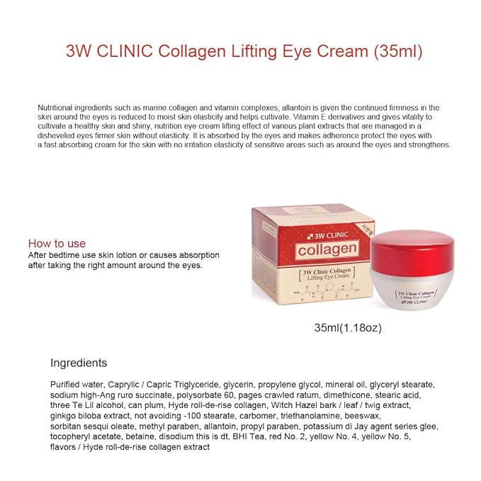 Collagen Lifting Eye Cream 35ml-VivaGrace Women