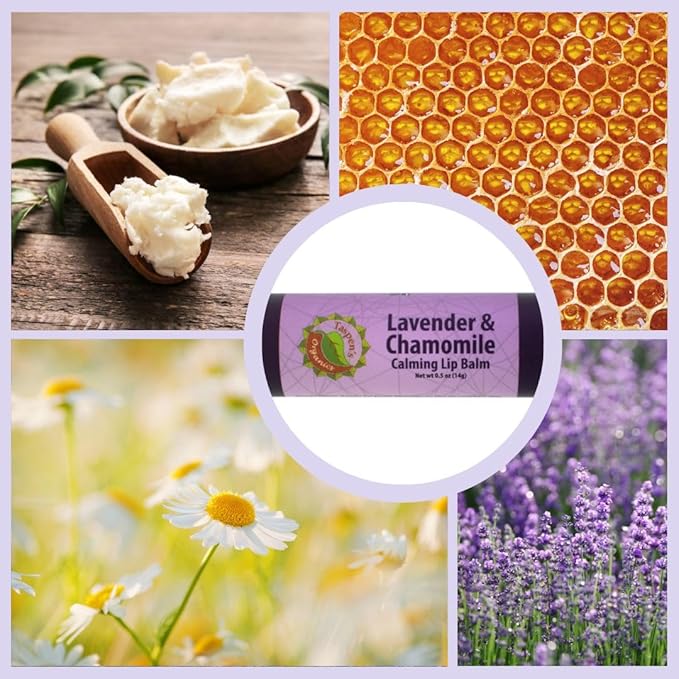 Intensive Hydration Lip Balm - All Natural Lip Balms & Moisturizers- Soothing Relief - Large Size - Cruelty-Free (Lavender)-VivaGrace Women