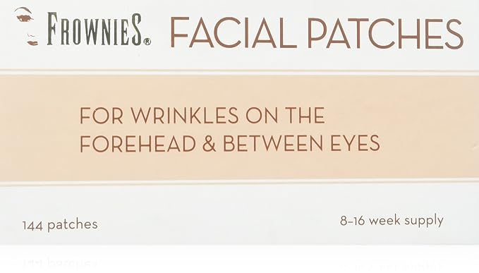 Frownies (FBE) Forehead & Between Eyes, 144 Patches (3) pack-VivaGrace Women