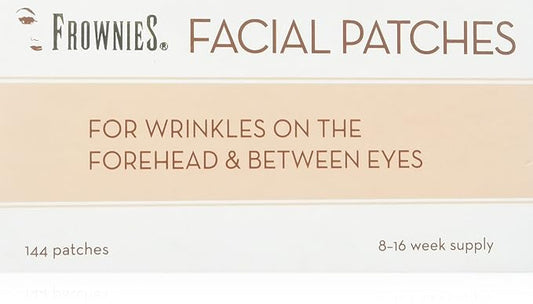 Frownies (FBE) Forehead & Between Eyes, 144 Patches (3) pack-VivaGrace Women