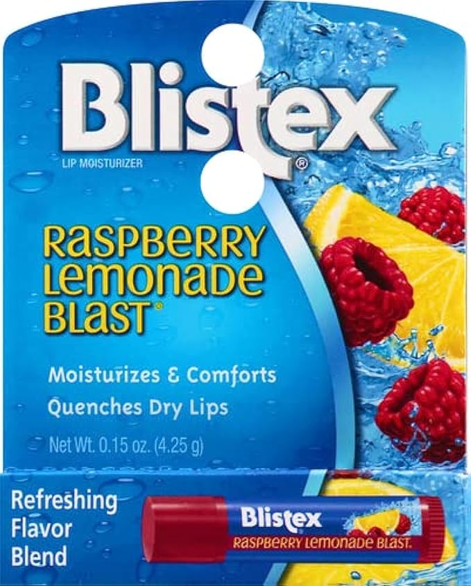 Blistex Lip Protectant, Spf 15, Raspberry Lemonade Blast, 0.15 oz-VivaGrace Women