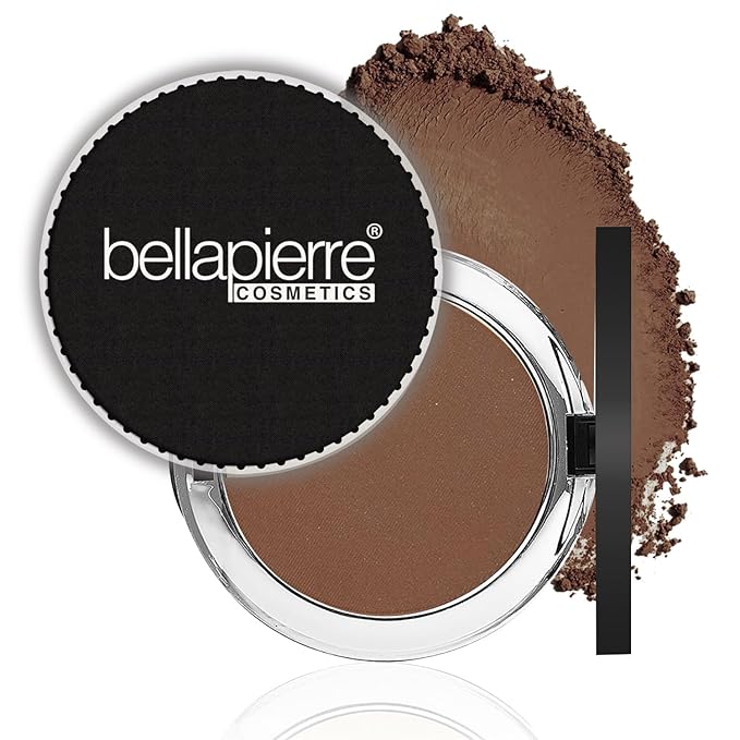bellapierre Compact Mineral Foundation SPF 15 | Vegan & Cruelty Free Natural Makeup | Full Coverage Matte Foundation | Hypoallergenic | Oil & Talc Free - 0.35 Oz - Chocolate Truffle-VivaGrace Women
