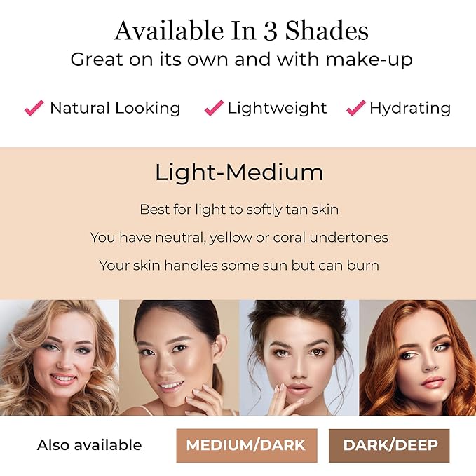 Tint and Tighten Color Smoothing Eye Cream for Wrinkles – Anti Aging Cream Visibly Reduces Under Eye Wrinkles – Eye Cream for Dark Circles and Puffiness – Instant Eye Bag Remover-VivaGrace Women