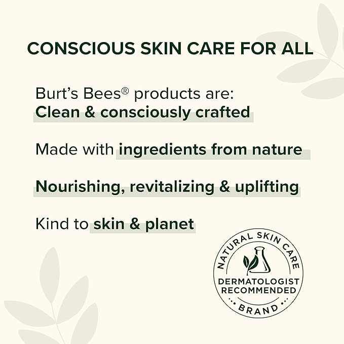 Burt's Bees Back to School Gifts Ideas, 5 Body Care College Dorm Products, Everyday Essentials Set - Original Beeswax Lip Balm, Deep Cleansing Cream, Hand Salve, Body Lotion & Foot Cream, Travel Size-VivaGrace Women