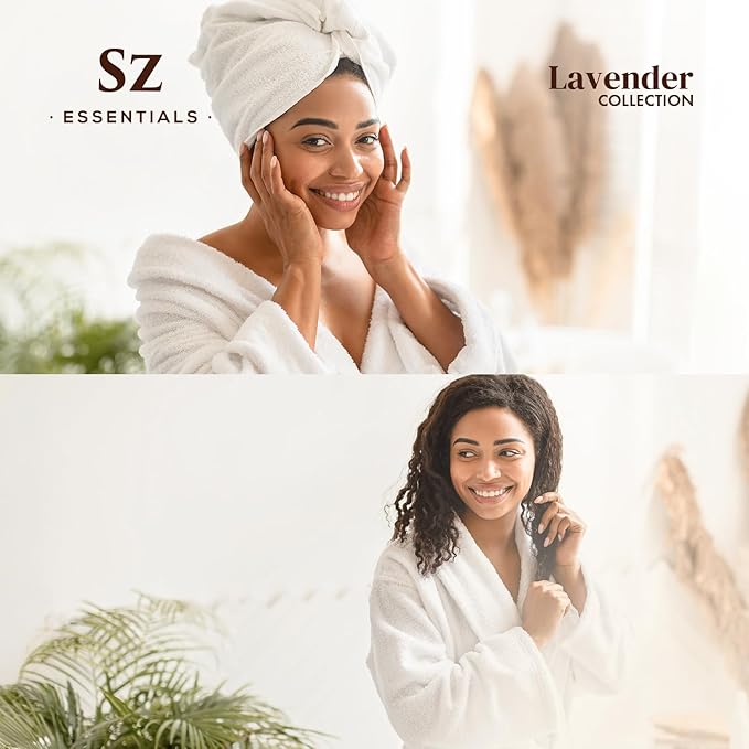 Lavender Essential Oils Collection - Grasse Lavender + High Altitude + Kashmir - Set of 3 Bottles (0.22 Fl Oz - 6.5ml Each)- 100% Pure, Natural & Undiluted - Therapeutic Grade & Vegan-VivaGrace Women