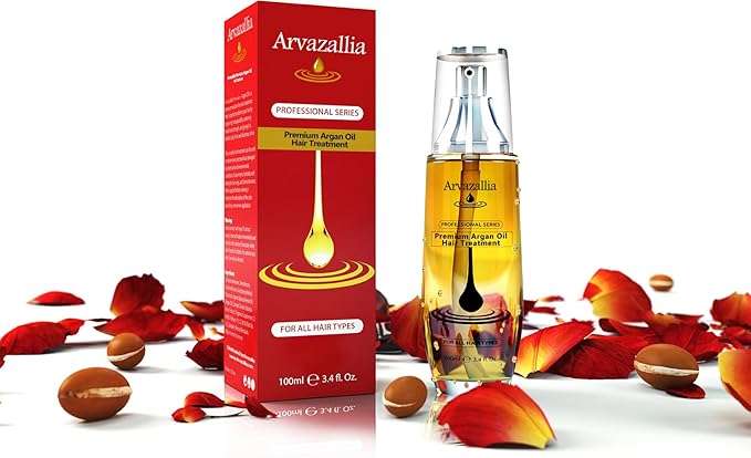 Arvazallia Argan Oil for Hair Treatment Leave in Treatment & Conditioner-VivaGrace Women