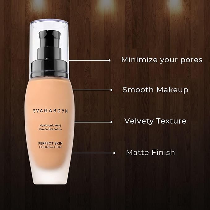 Perfect Skin Foundation - Soft Texture Ensures Excellent Coverage and Natural Finish - Visibly Reduces Signs of Aging - Smooth and Moisturizes Your Epidermis - 240 Butterum - 1.01 oz-VivaGrace Women